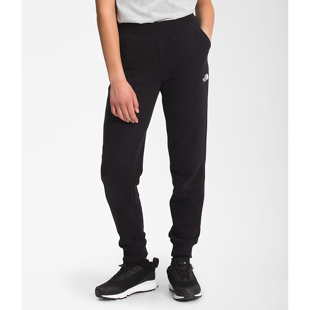 The North Face Joggers Girls Australia - The North Face Camp Fleece Black (TXV-241605)